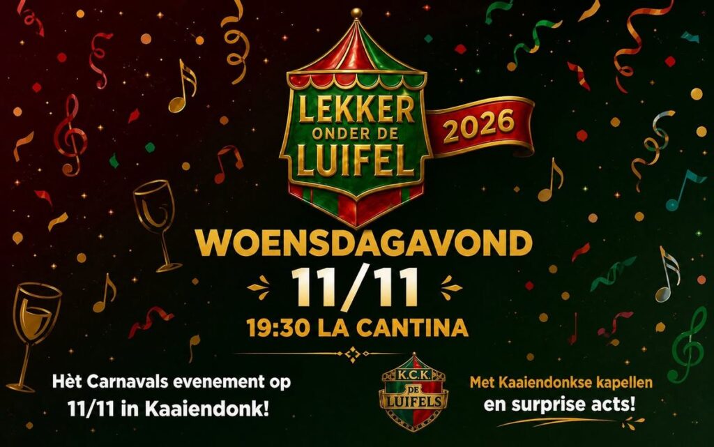 Lekker onder de Luifel 2026! in Oosterhout