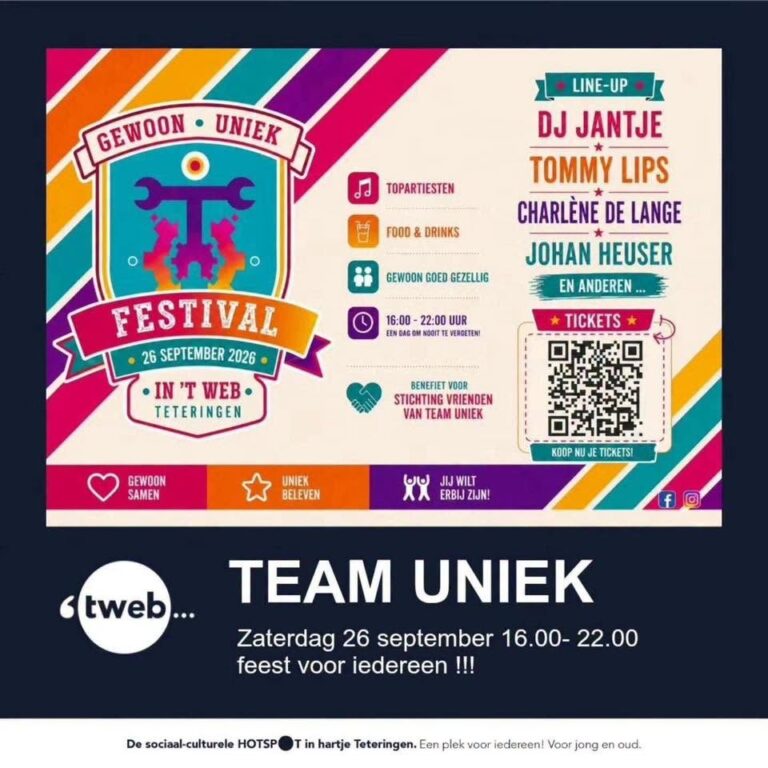 Gewoon … Uniek — muziek in Oosterhout