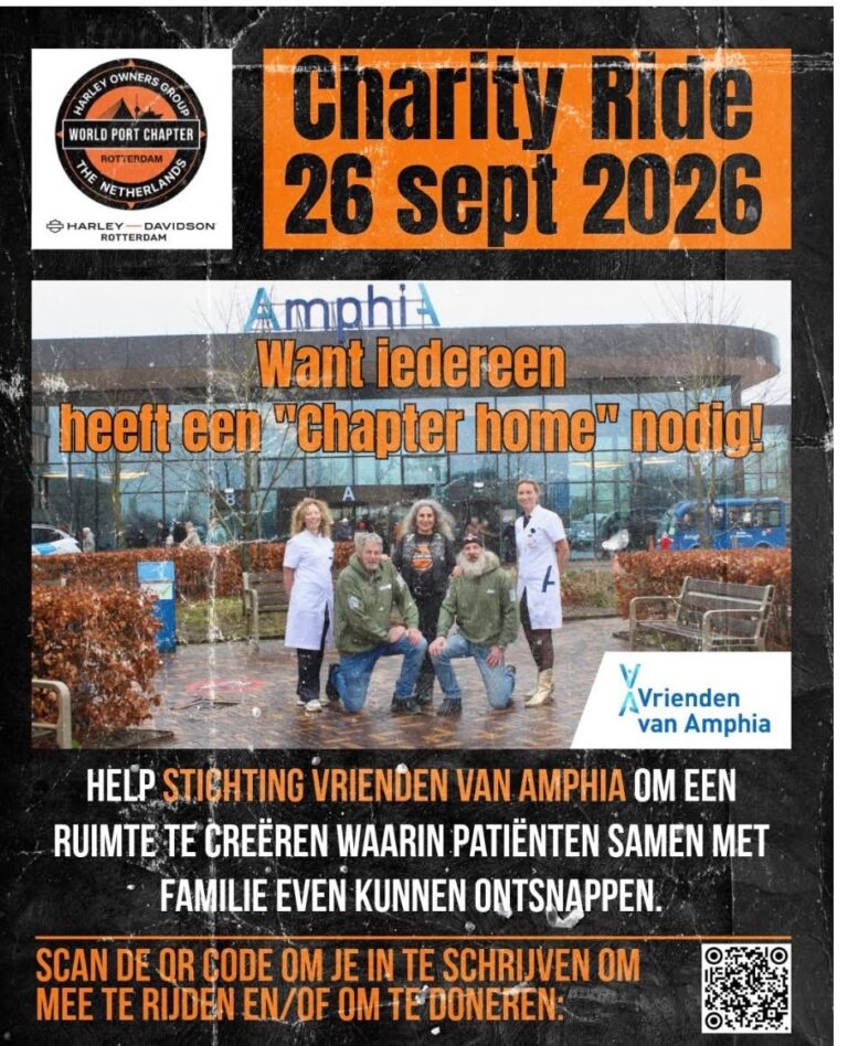 Delen is Lief!! & Help Stichting Vrienden van Amphia om een “Chapterhome” te creëren — sport in Oosterhout