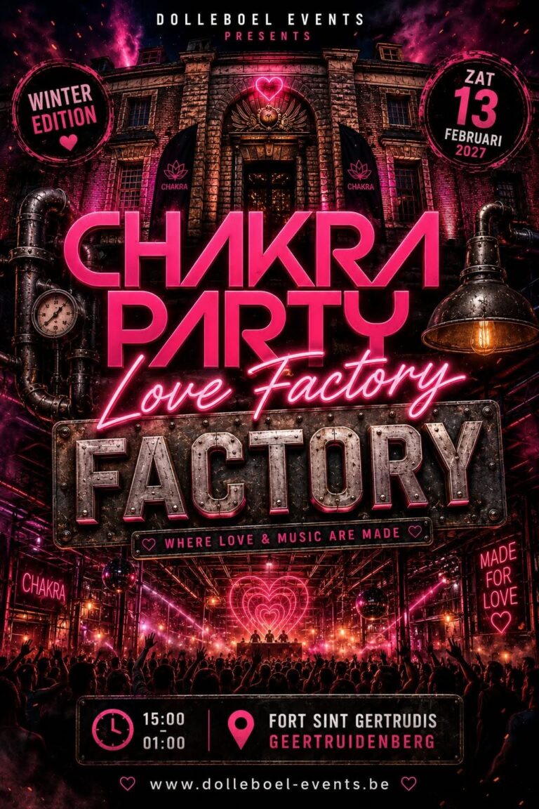 Chakra Party Love Factory — muziek in Oosterhout